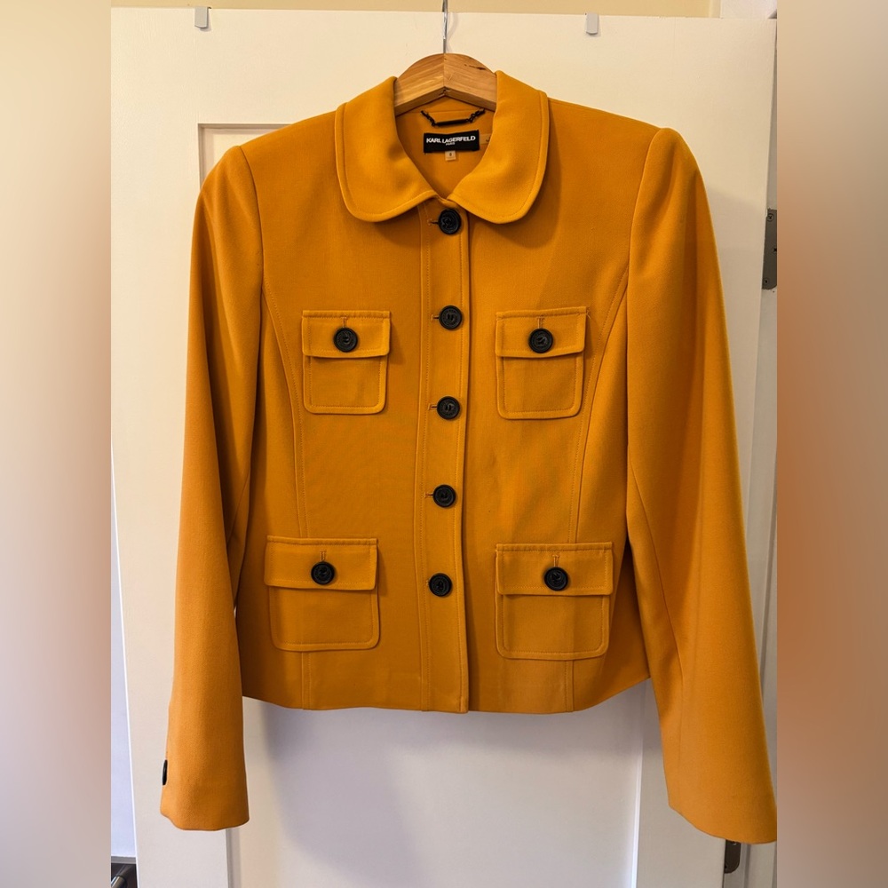 BLACK FRIDAY SALE!! Karl Lagerfeld Yellow Blazer